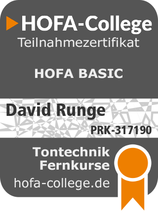 Zertifikat Audio Assistant